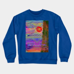 Mountain sunset Crewneck Sweatshirt